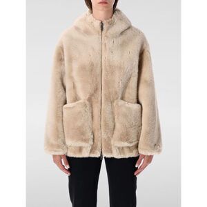 Urbancode Fur Coat Woman White